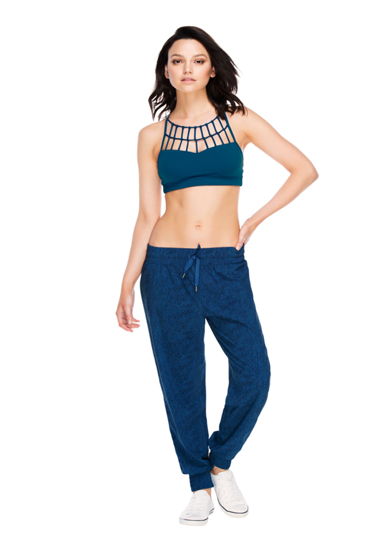 Lorna Jane Ridley Bra - Ocean