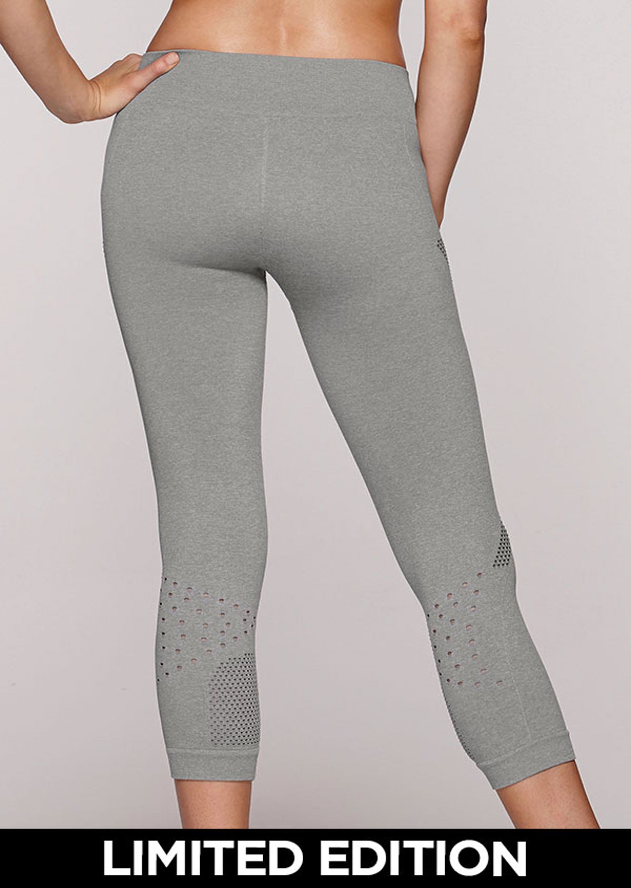 Lorna Jane Rio Seamless 7/8 Tight - Grey Marl