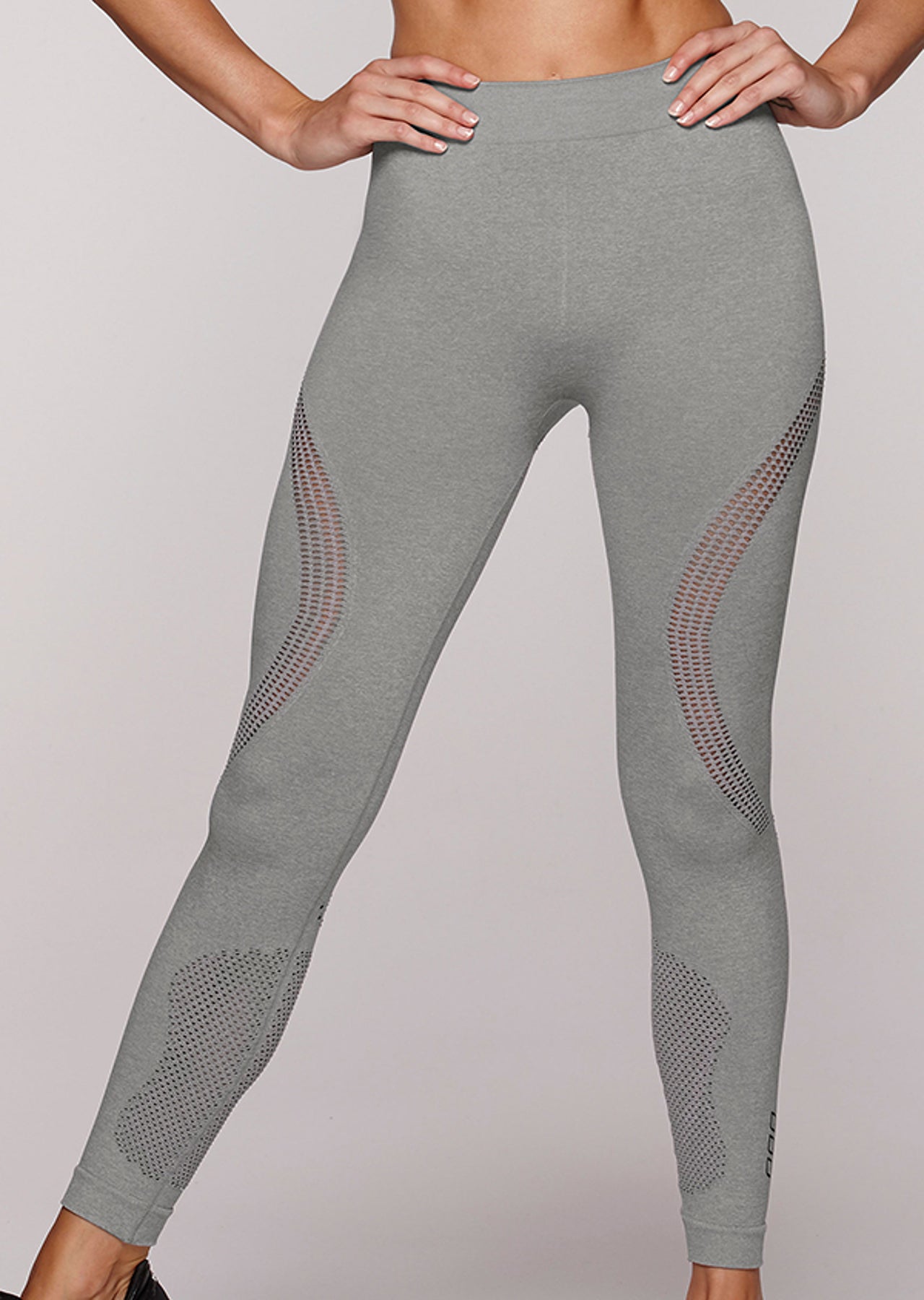 Lorna Jane Rio Seamless F/L Tight - Grey Marl