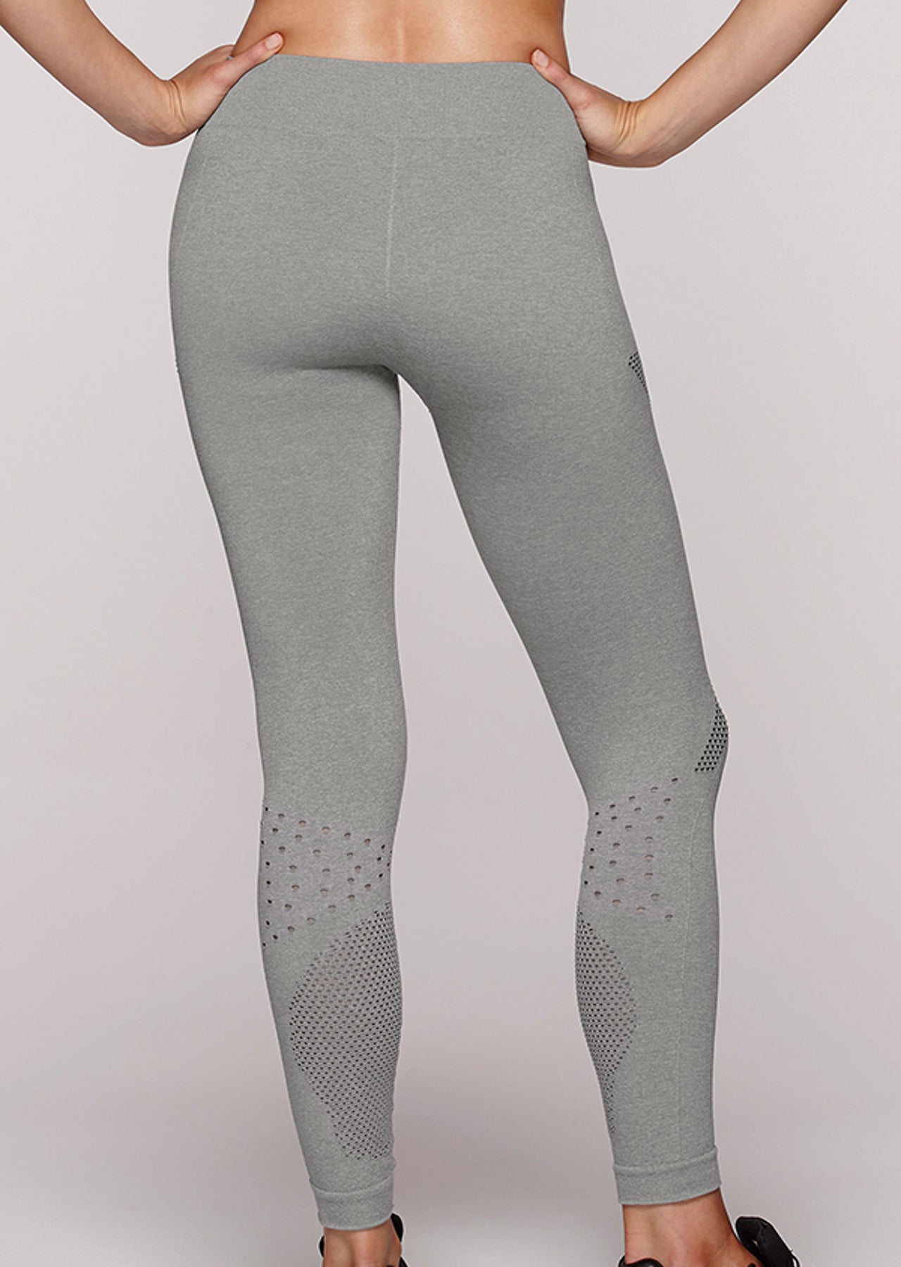 Lorna Jane Rio Seamless F/L Tight - Grey Marl