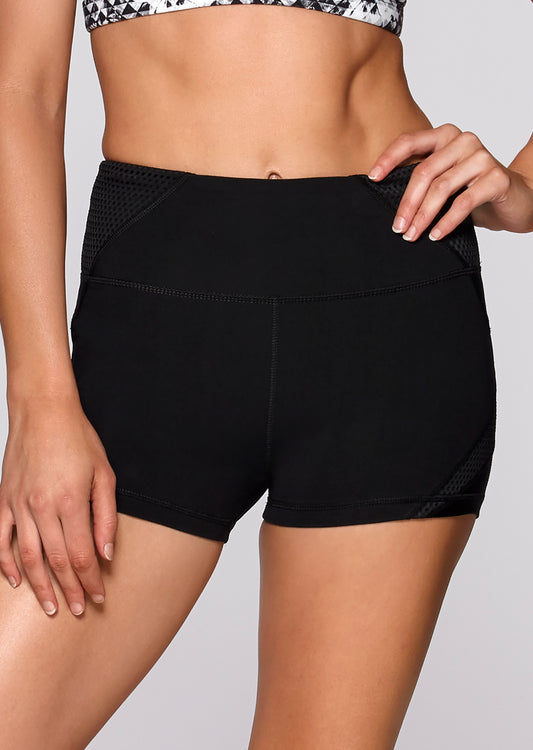 Lorna Jane Rock Short Tight - Black
