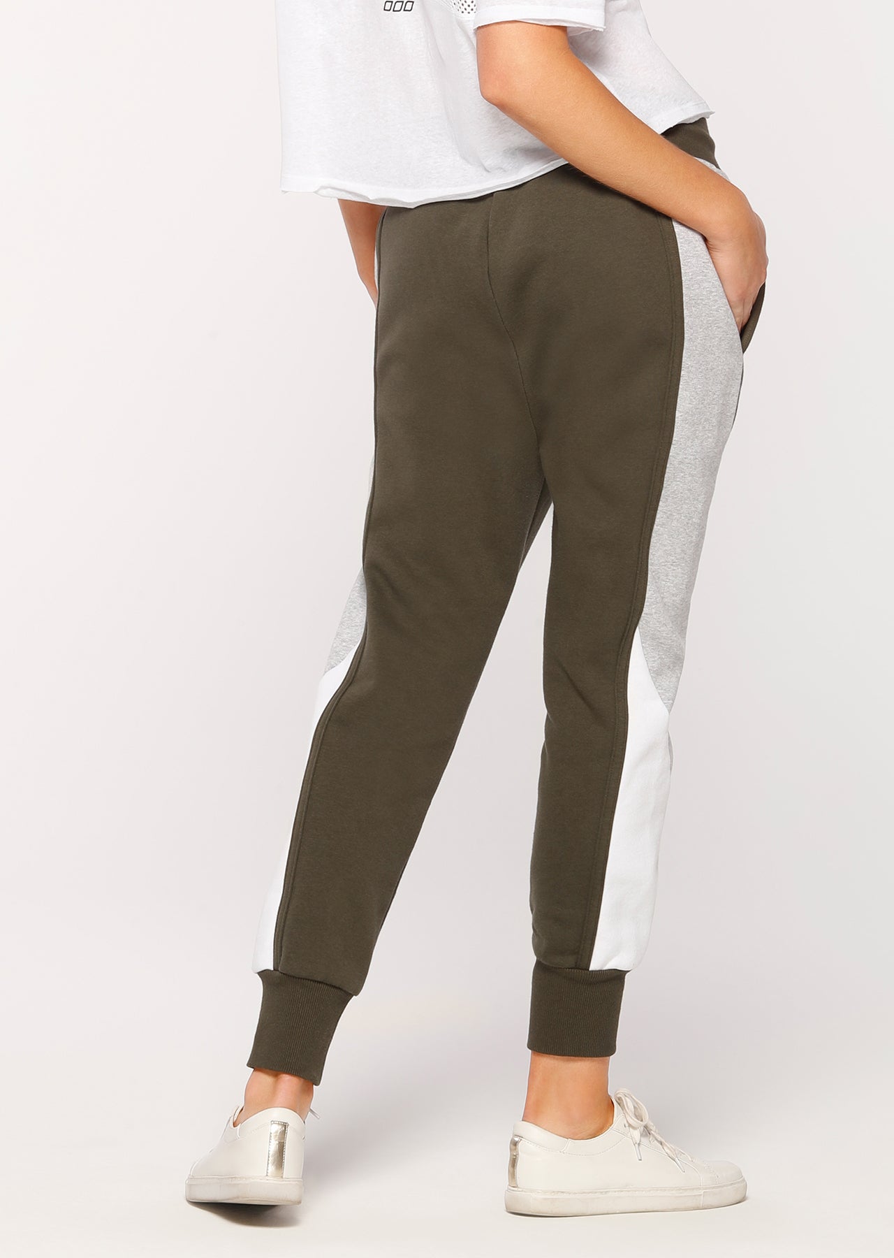Lorna Jane Rory Trackpants - Dark Safari Mix