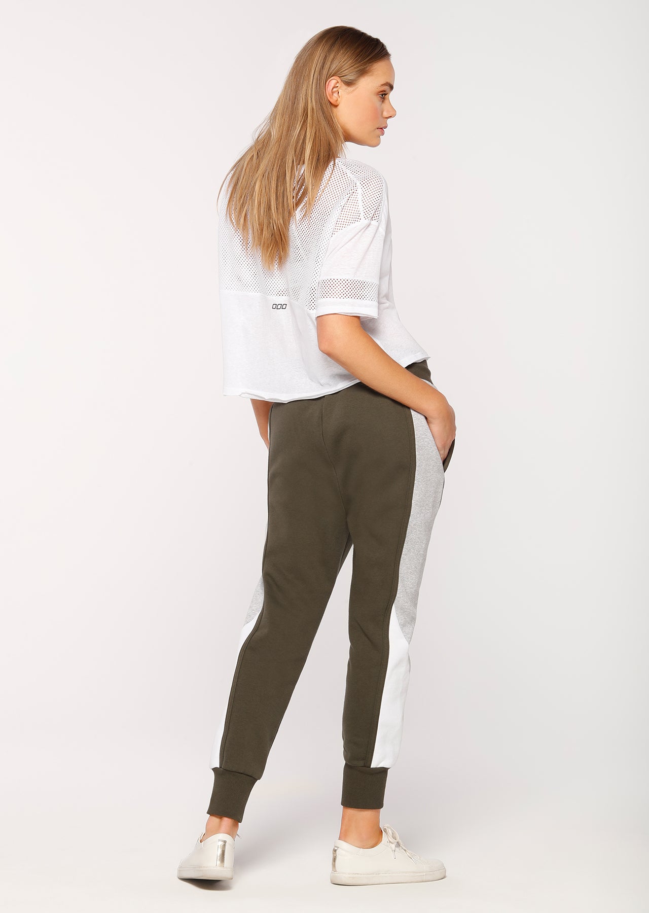 Lorna Jane Rory Trackpants - Dark Safari Mix