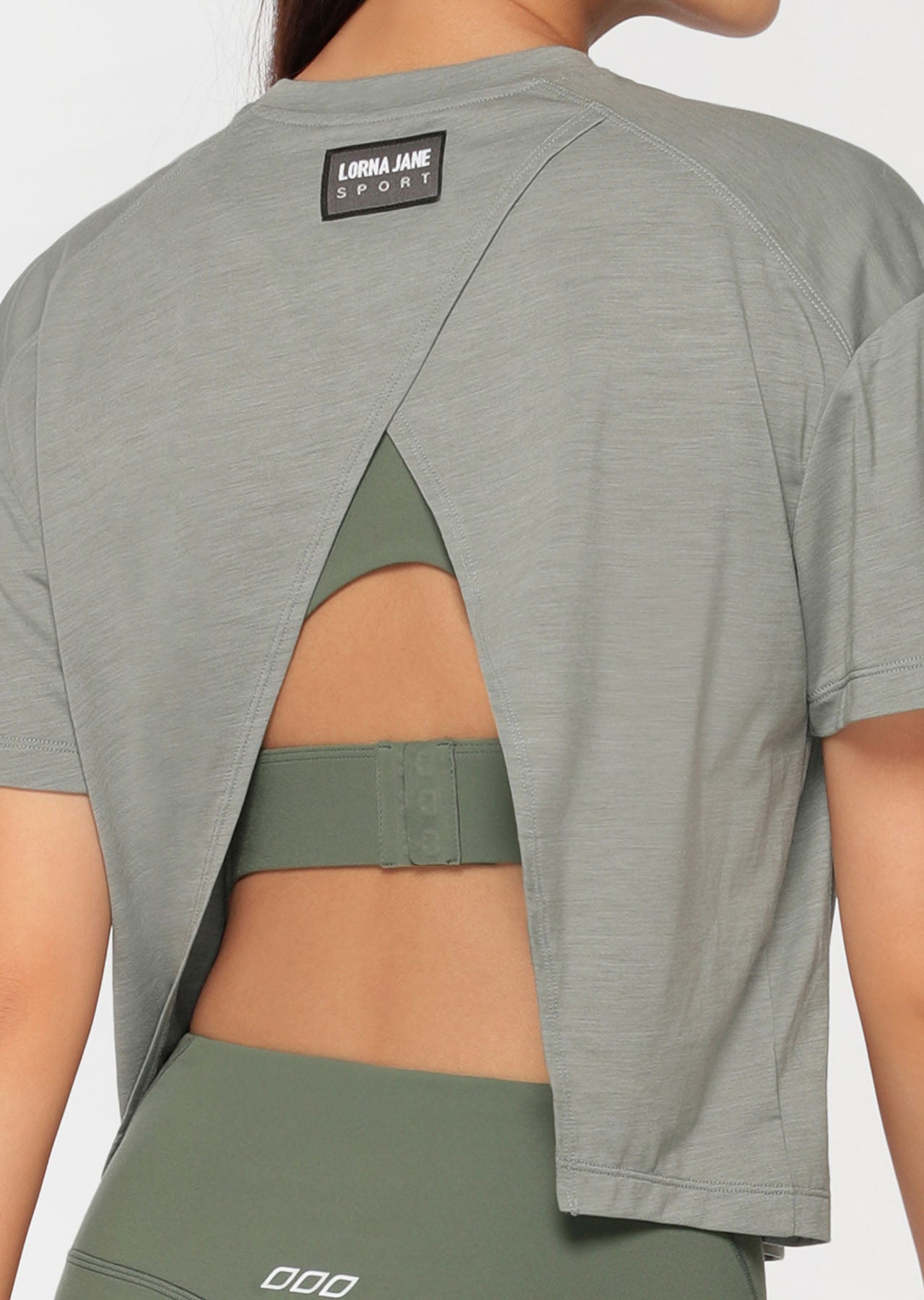 Lorna Jane Run It Active Tee - Leaf