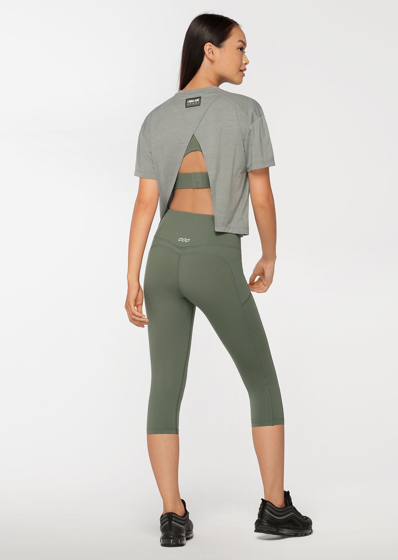 Lorna Jane Run It Active Tee - Leaf