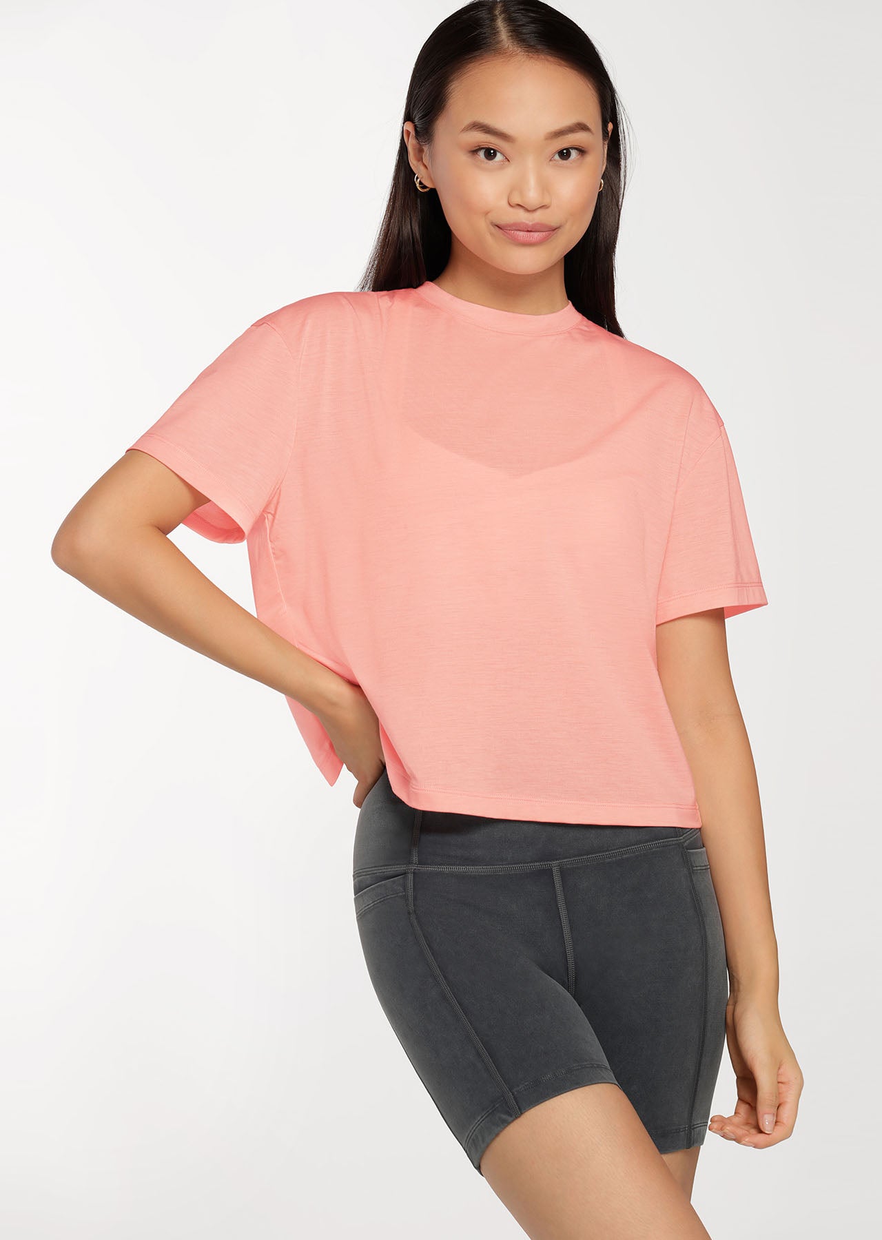 Lorna Jane Run It Active Tee - Ballerina