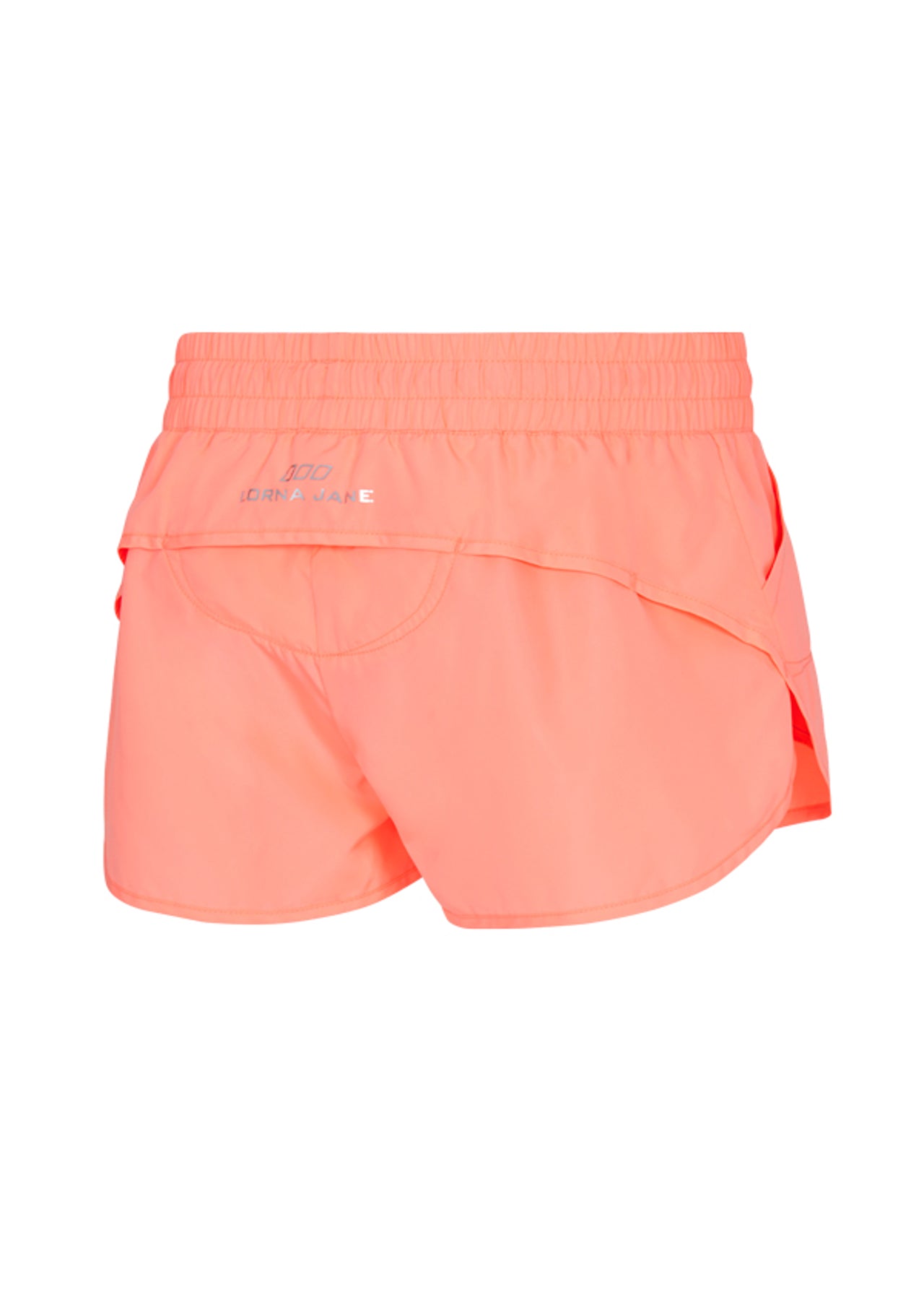 Lorna Jane Run Shorts - Neon Peach Melba