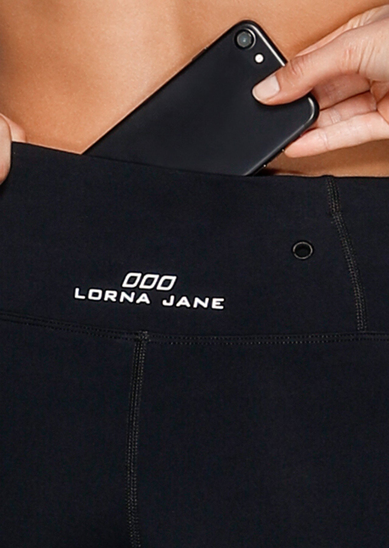Lorna Jane Run Track Core 7/8 Tight - Black