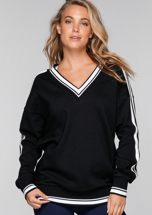 Lorna Jane Run Track Jumper - Black