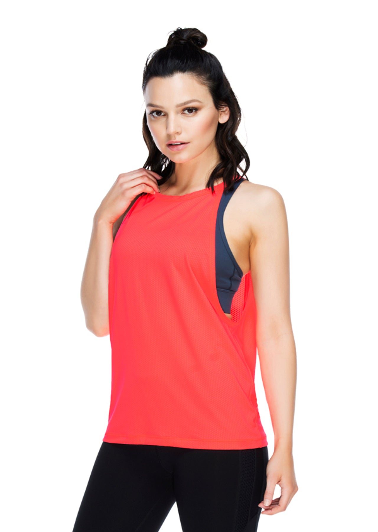 Lorna Jane Runaway Excel Mesh Tank - Calypso