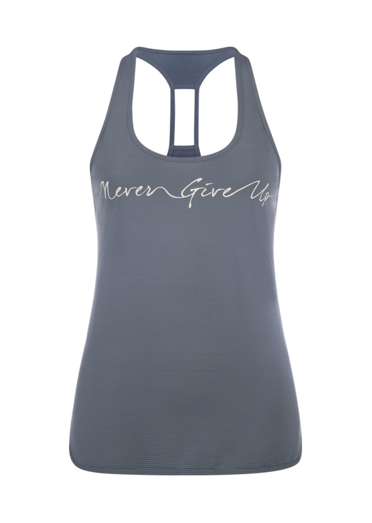 Lorna Jane Runners Split Excel Tank - Powder Grey
