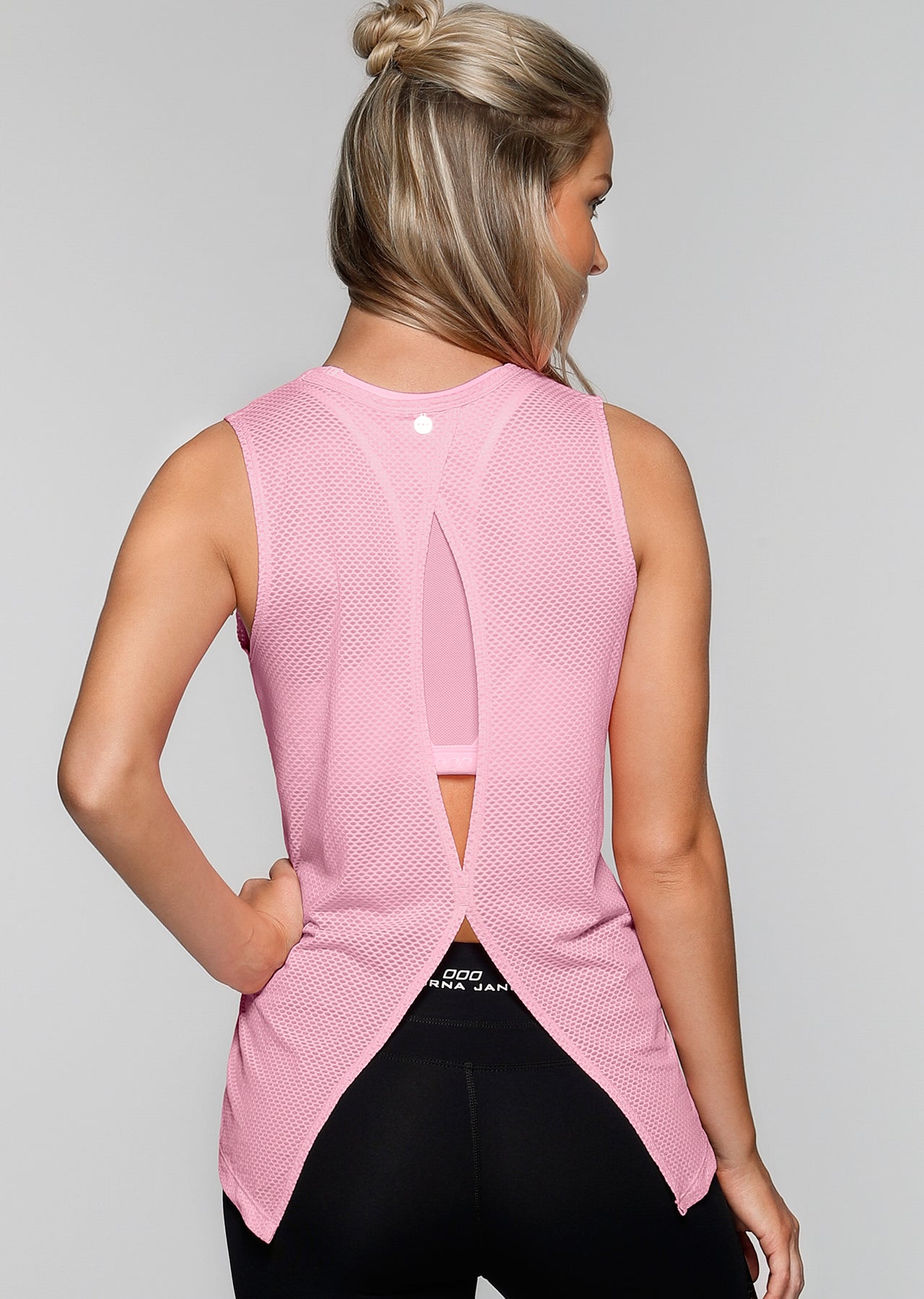 Lorna Jane Rush Active Tank - Pale Fairy Floss