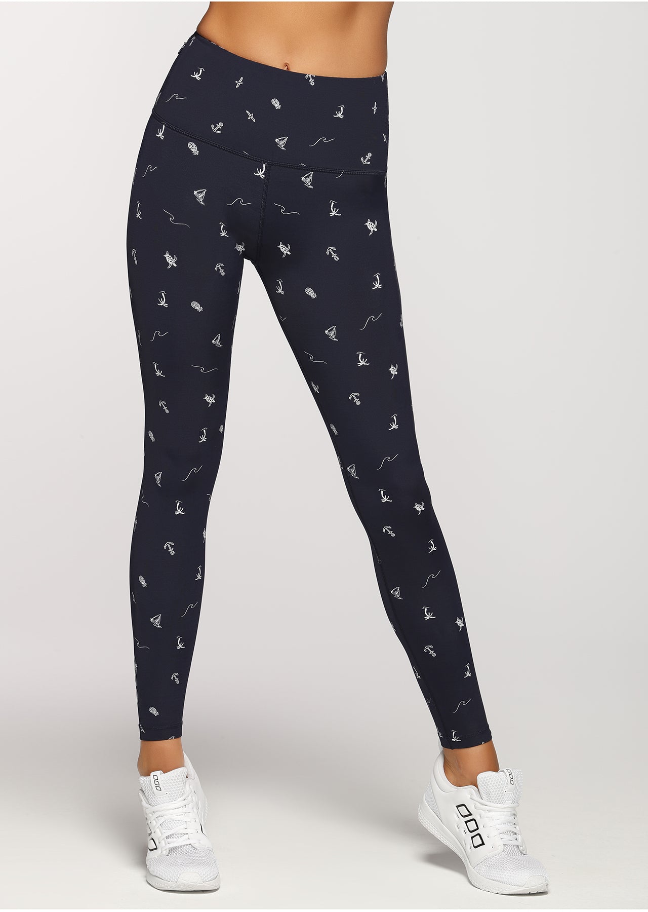 Lorna Jane Sail Away Core F/L Tight - Sail Away Print