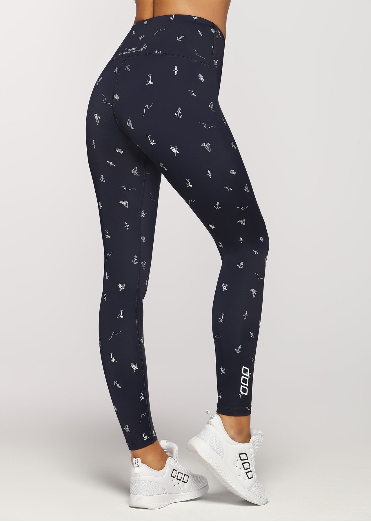 Lorna Jane Sail Away Core F/L Tight - Sail Away Print