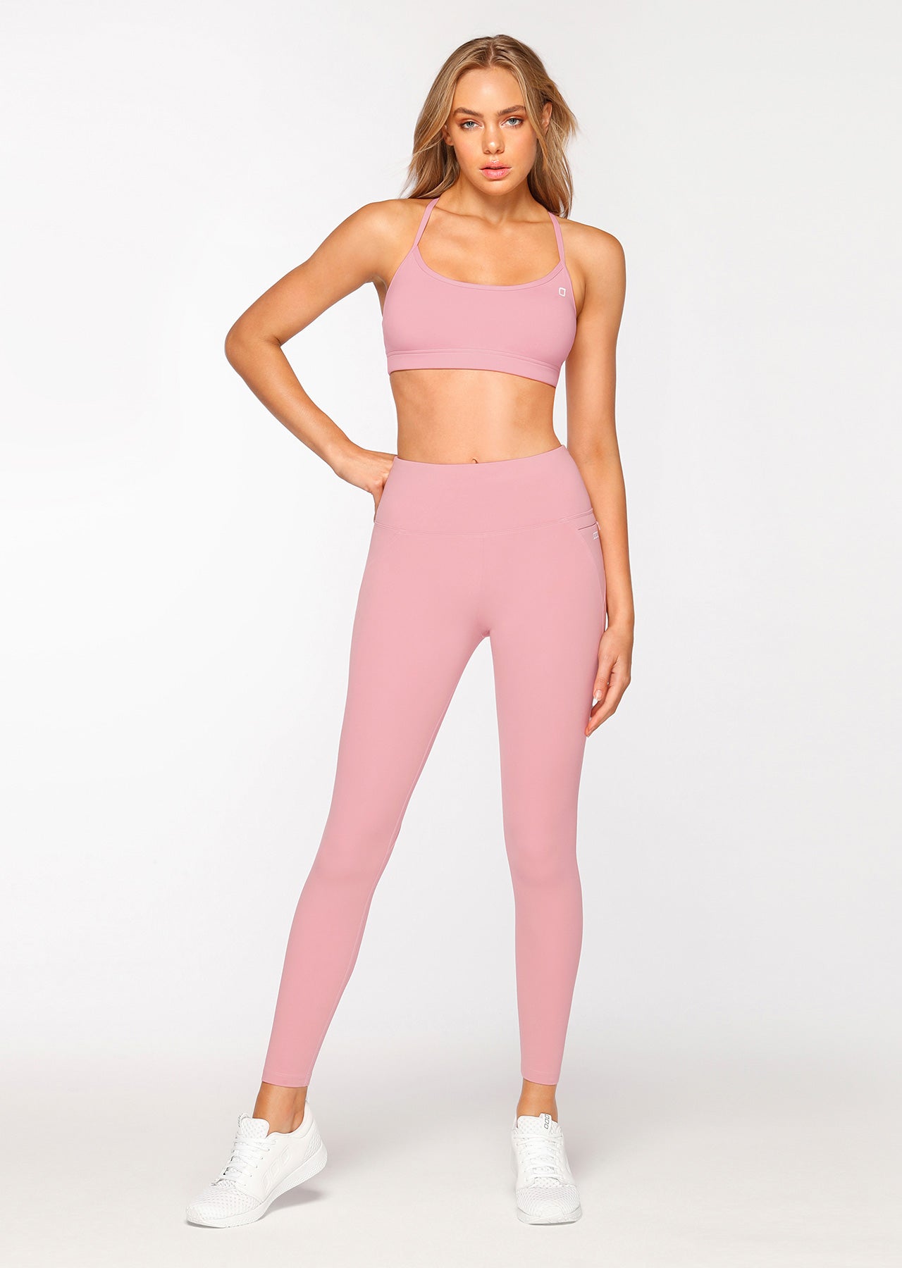 Lorna Jane Sammy Sports Bra - Dark Dusty Rose