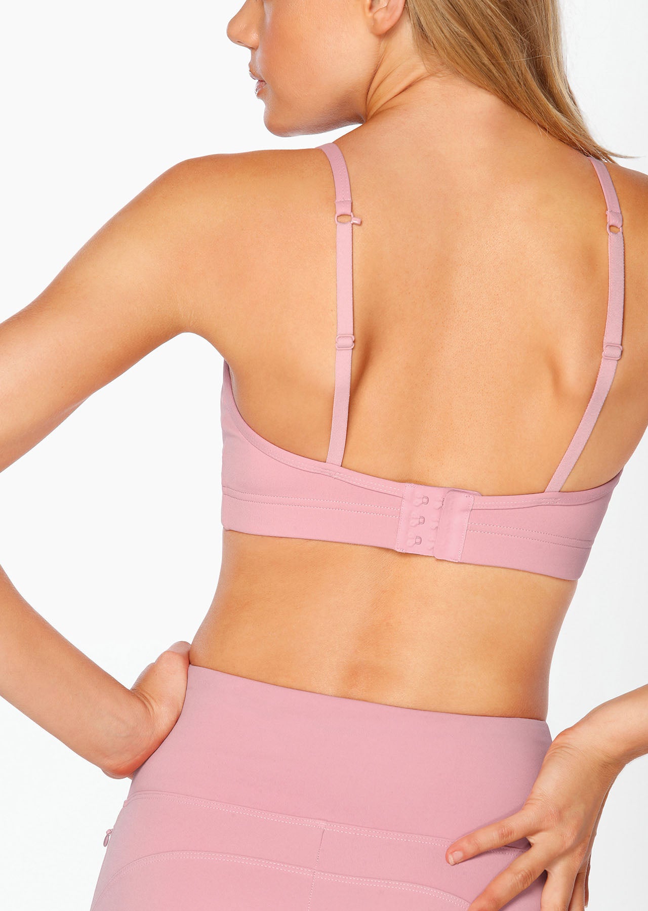 Lorna Jane Sammy Sports Bra - Dark Dusty Rose