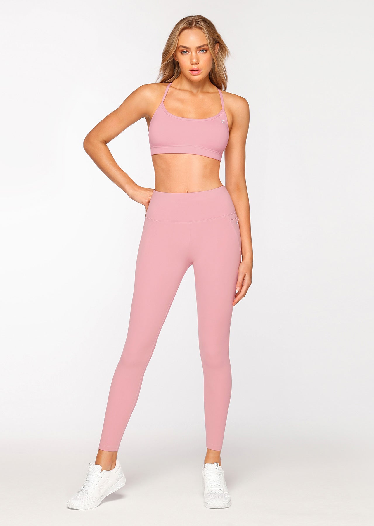Lorna Jane Sammy Sports Bra - Dark Dusty Rose
