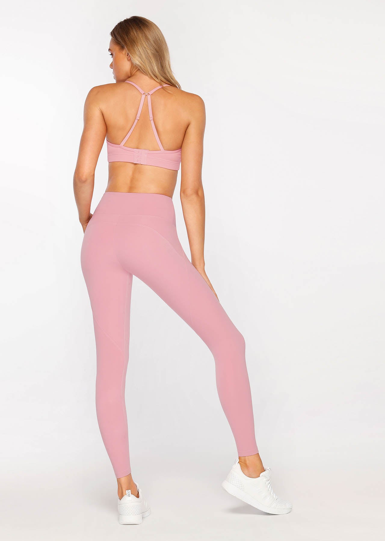 Lorna Jane Sammy Sports Bra - Dark Dusty Rose