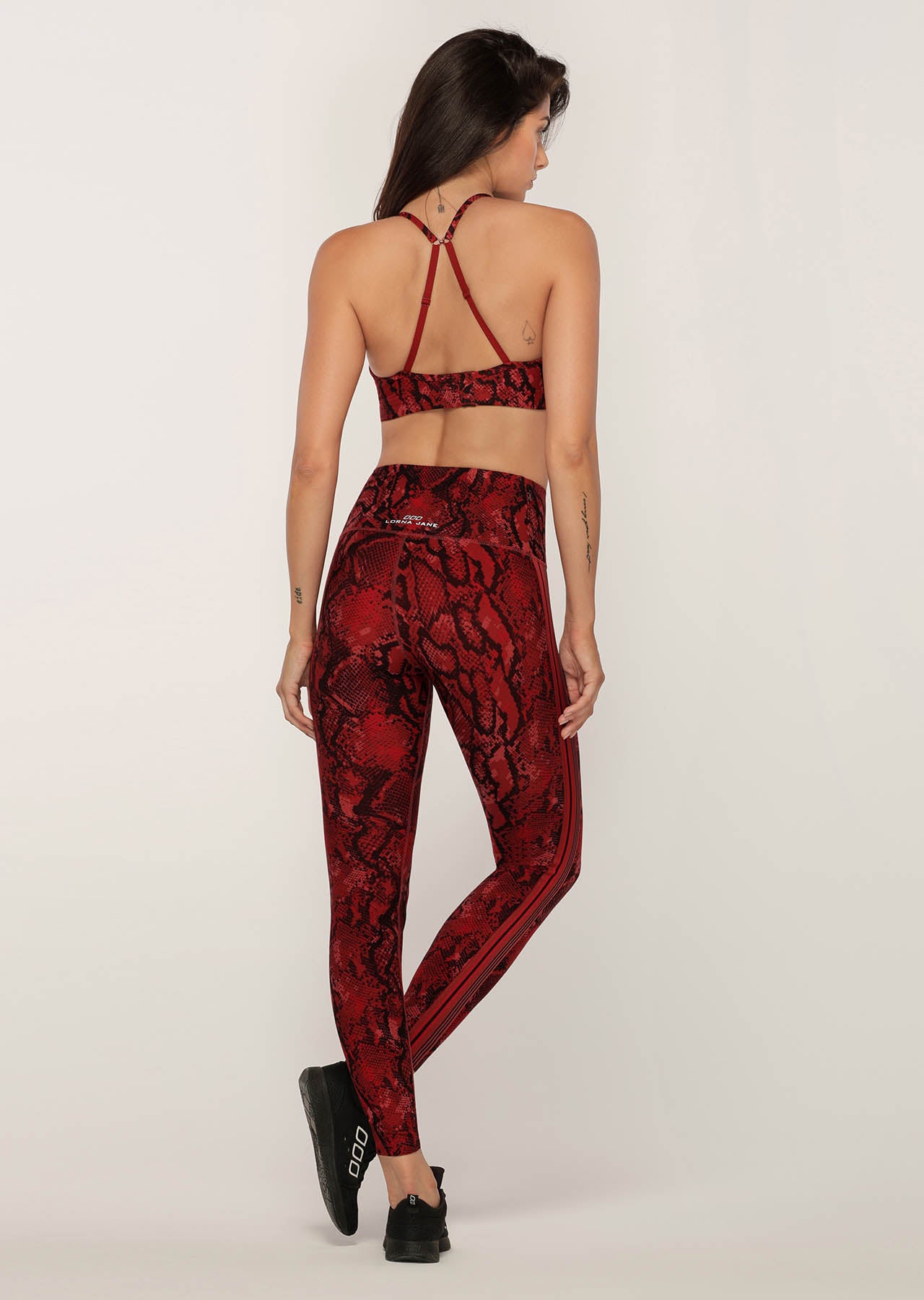 Lorna Jane Sammy Sports Bra - Cobra Print