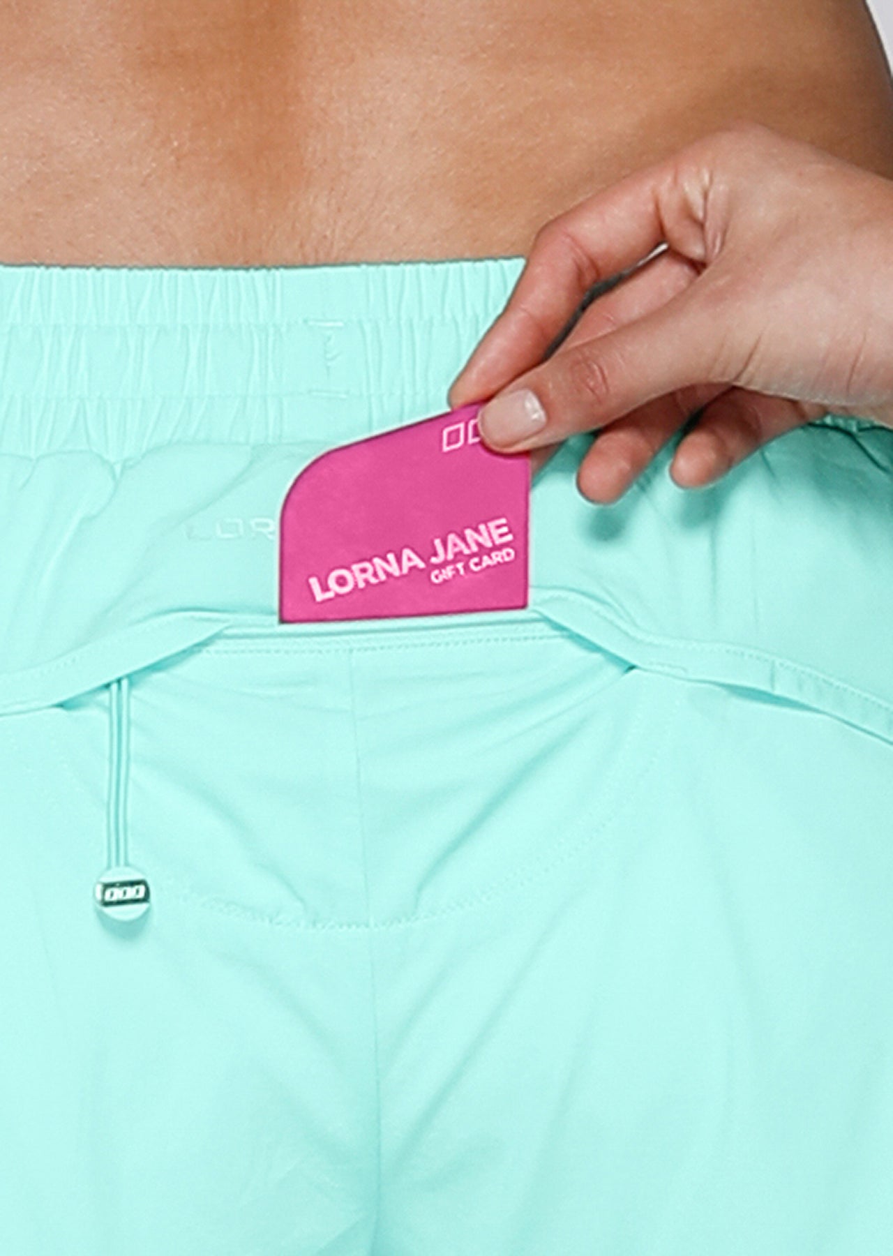 Lorna Jane Sand Sprint Run Shorts - Heavenly