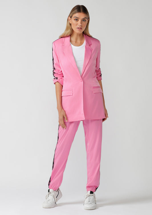 Lorna Jane Satin Street Style Blazer - Milkshake