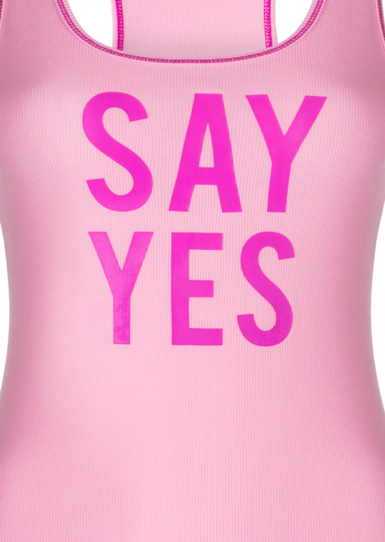 Lorna Jane Say Yes Tank - Pale Fairy Floss