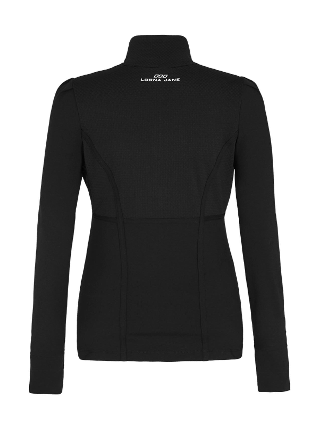 Lorna Jane Saya Excel Zip Through - Black
