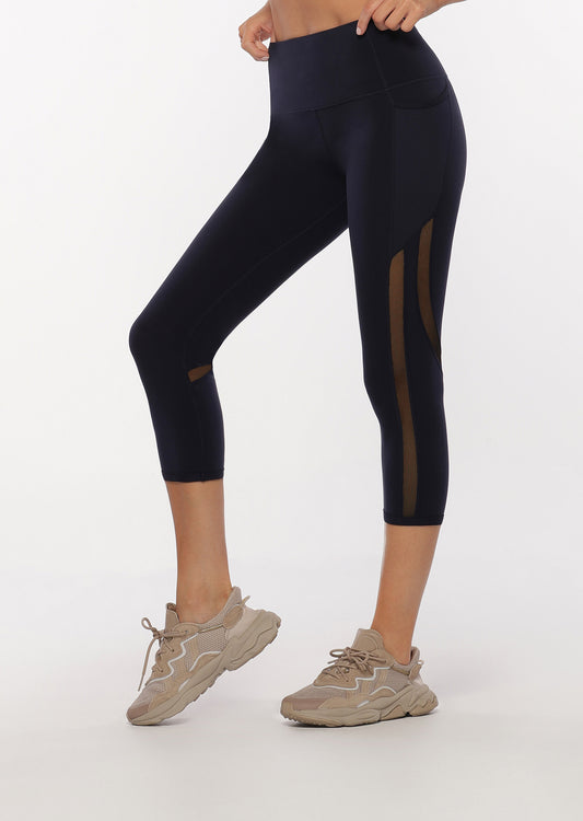 Lorna Jane Sculpt Core 7/8 Leggings - French Navy
