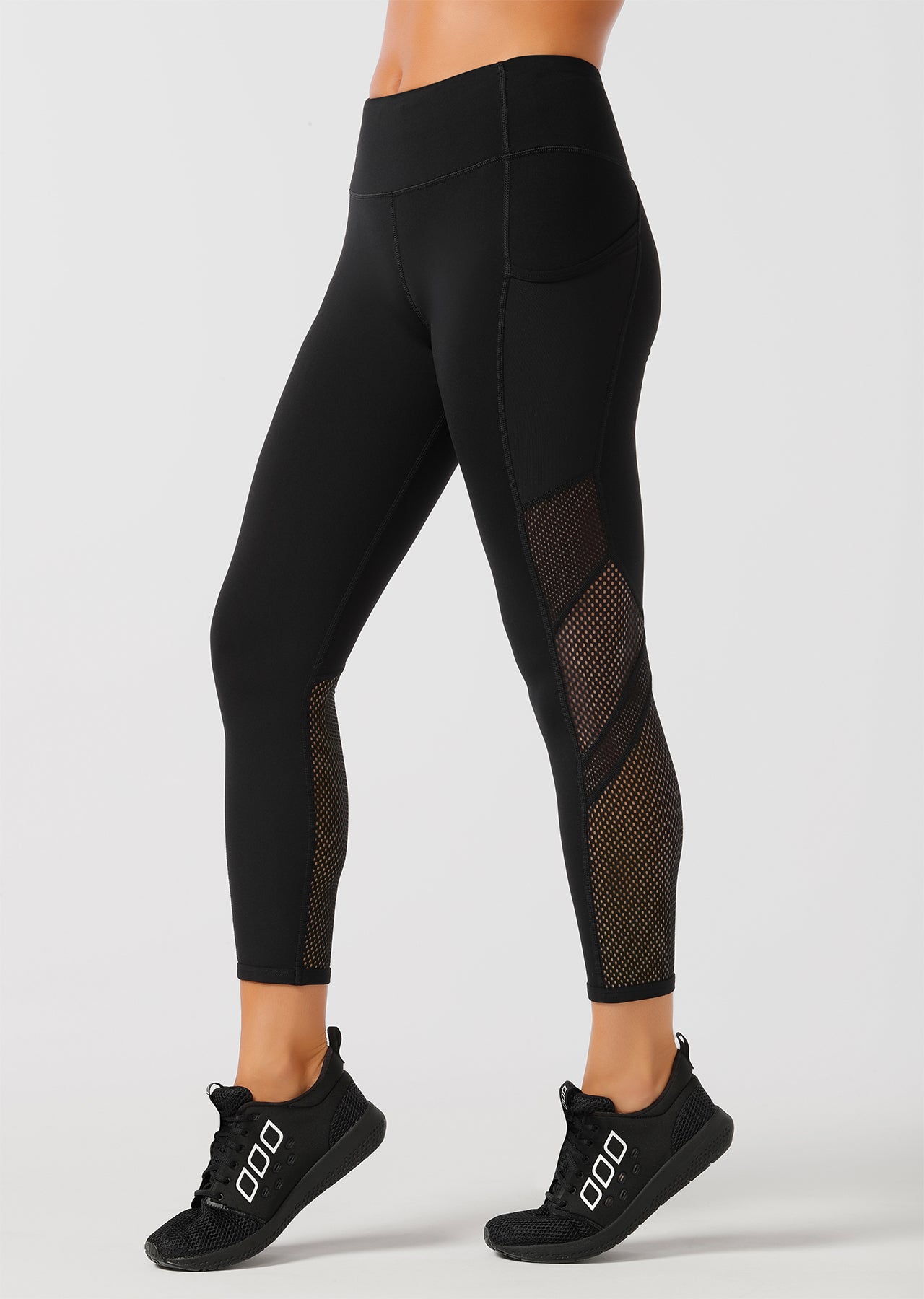 Lorna Jane Sculpt Core Ankle Biter Tight - Black