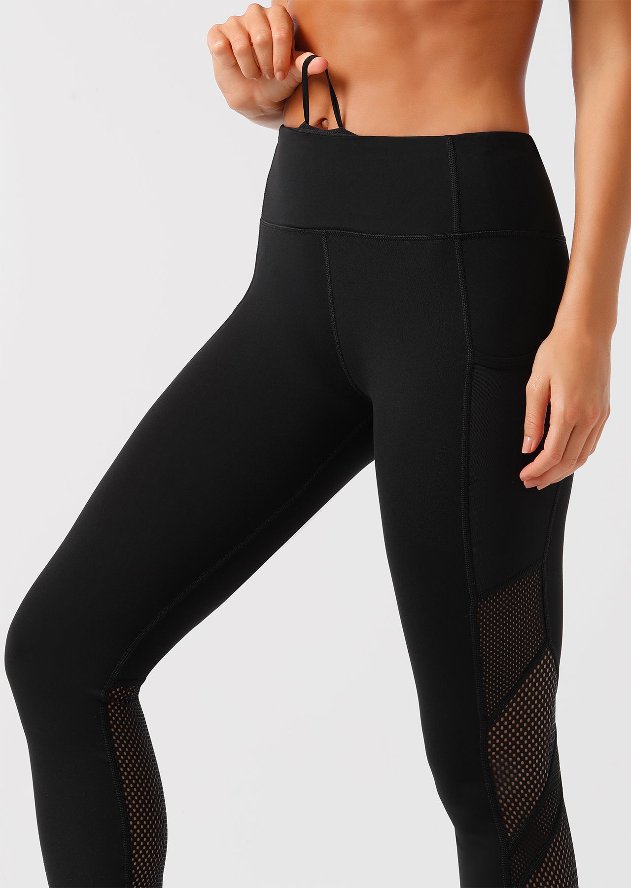 Lorna Jane Sculpt Core Ankle Biter Tight - Black