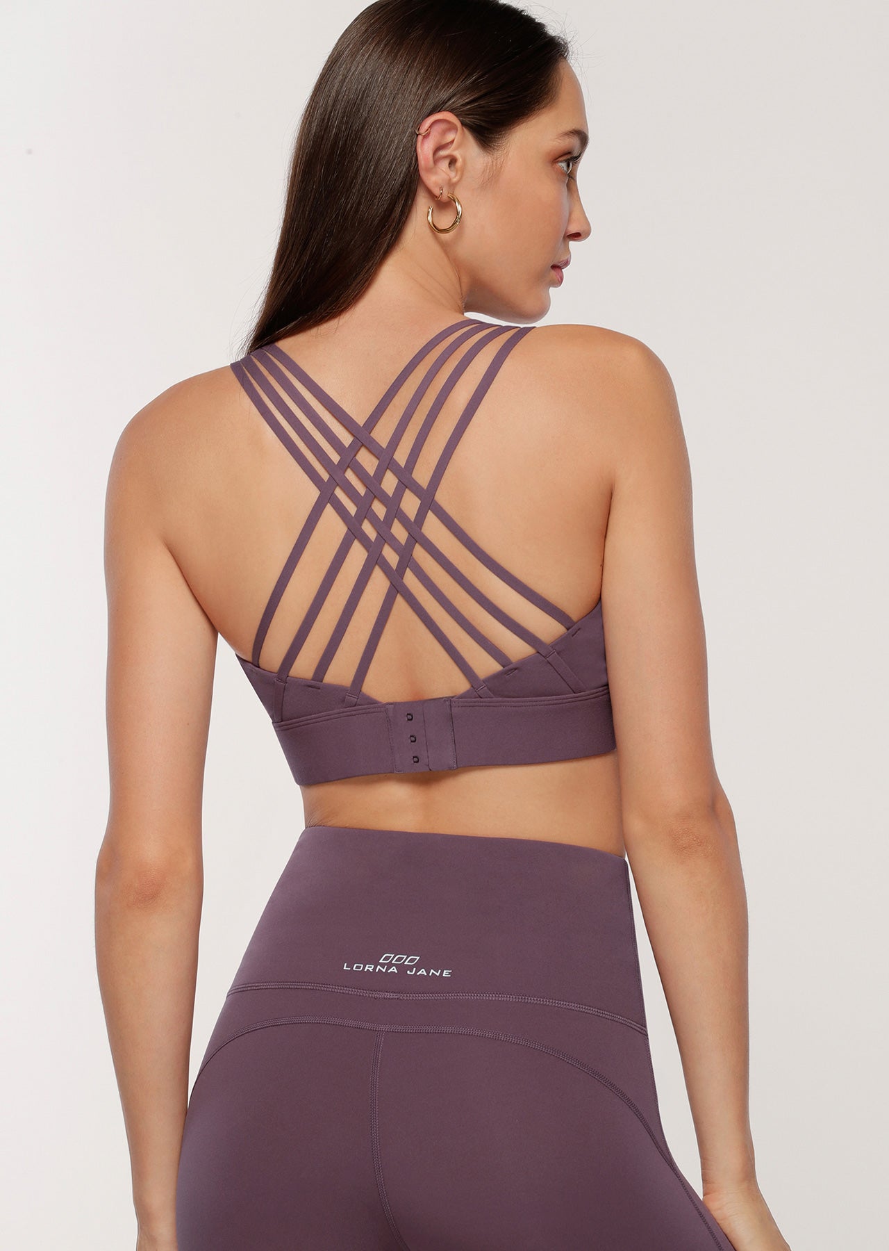 Lorna Jane Sculpted Sports Bra - Soft Violet