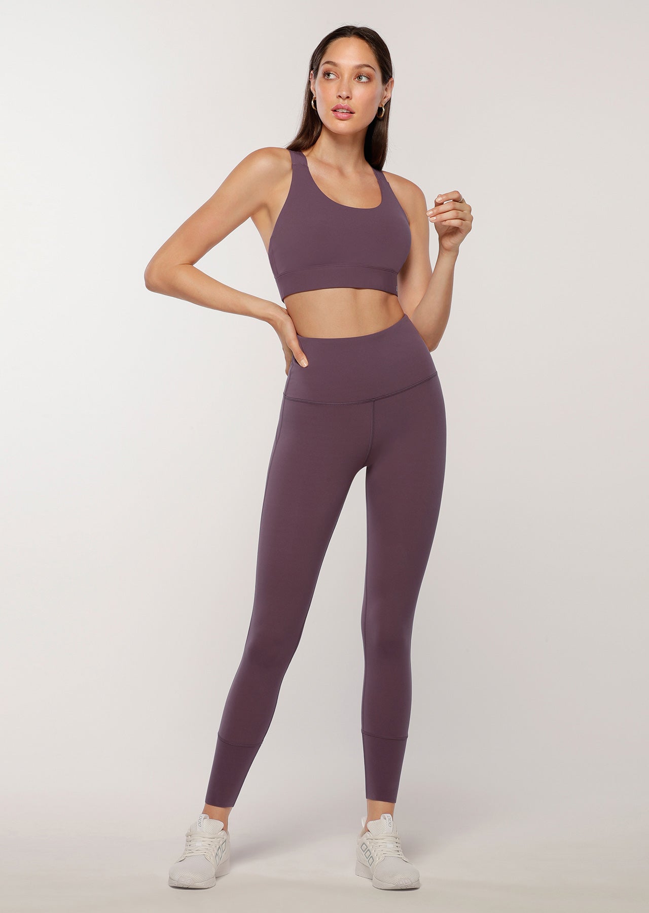 Lorna Jane Sculpted Sports Bra - Soft Violet