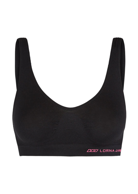 Lorna Jane Seamless Bra - Black