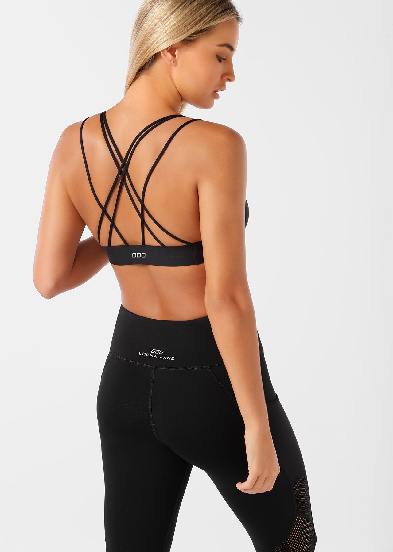 Lorna Jane Second Skin Bralette - Black
