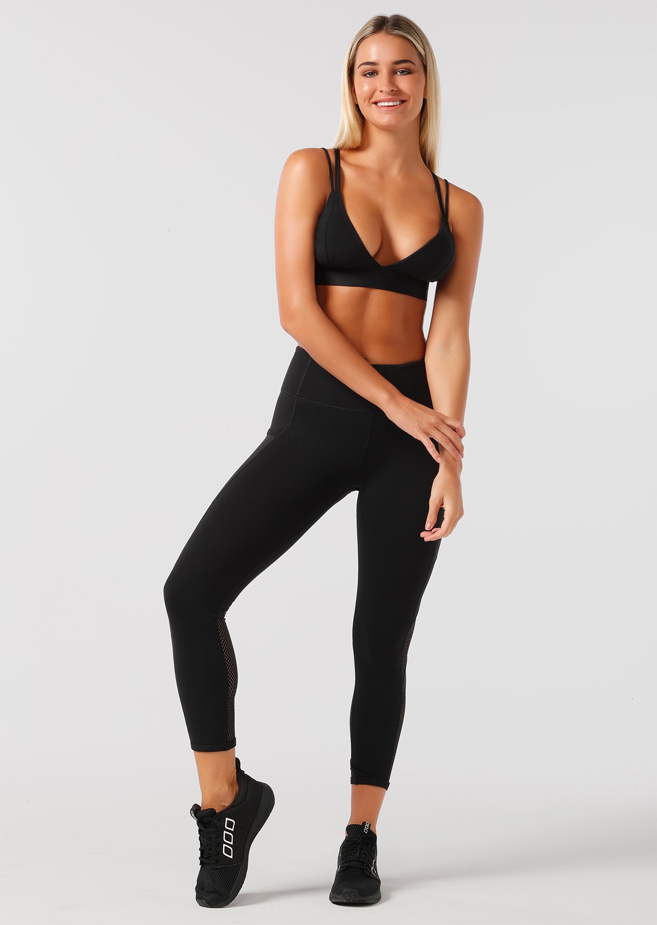 Lorna Jane Second Skin Bralette - Black