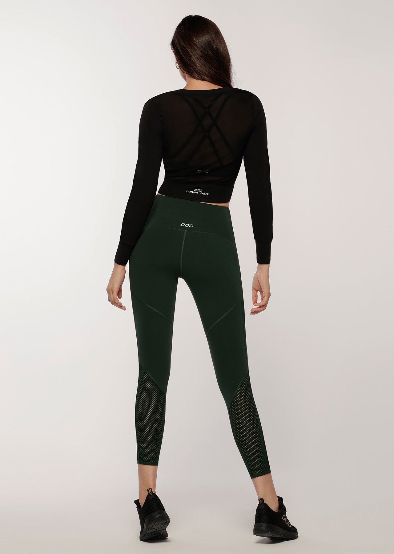 Lorna Jane Second Skin Long Sleeve Active Top - Black