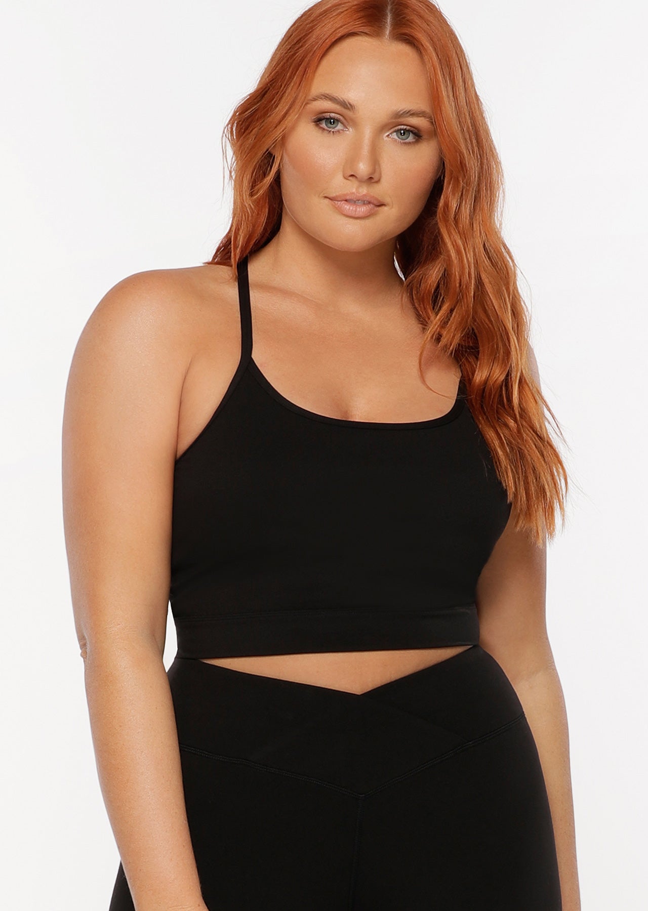 Lorna Jane Selena Tank Bra Combo - Black