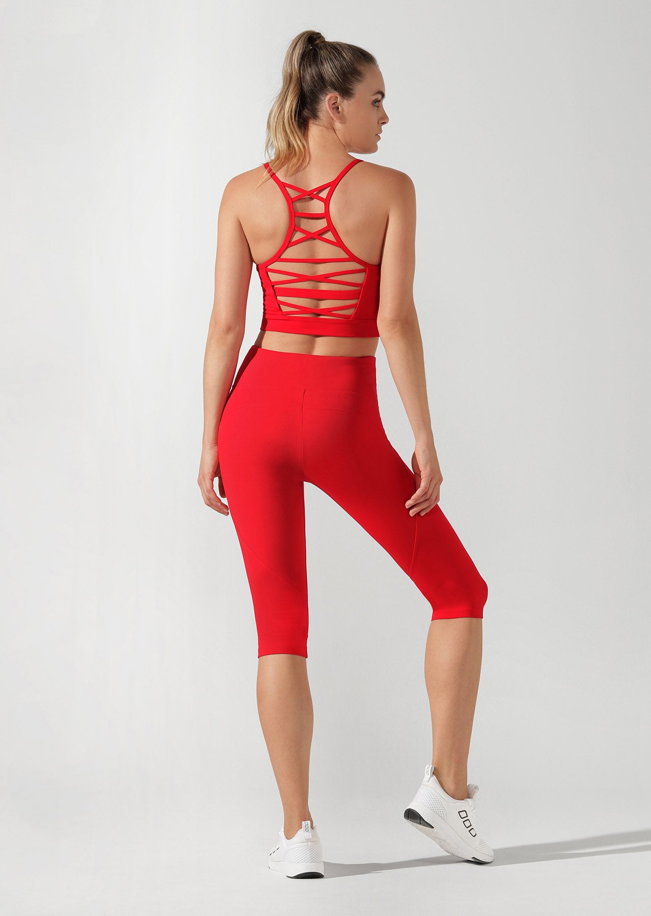 Lorna Jane Selina Long Line Sports Bra - Ginger