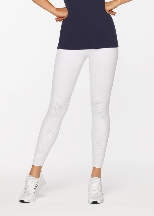 Lorna Jane Serenity Booty Support Full Length Tight - White