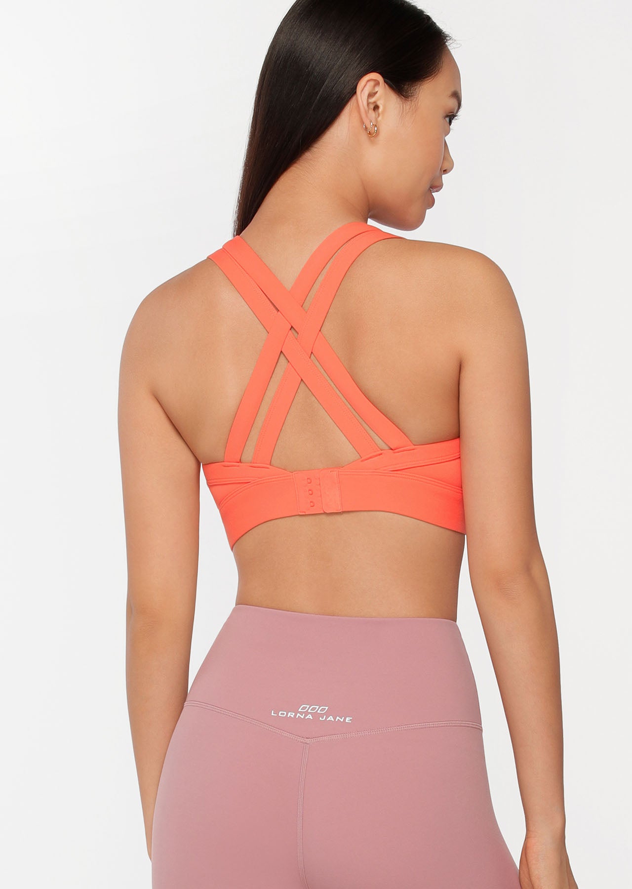 Lorna Jane Shape Up Max Support Bra - Satsuma