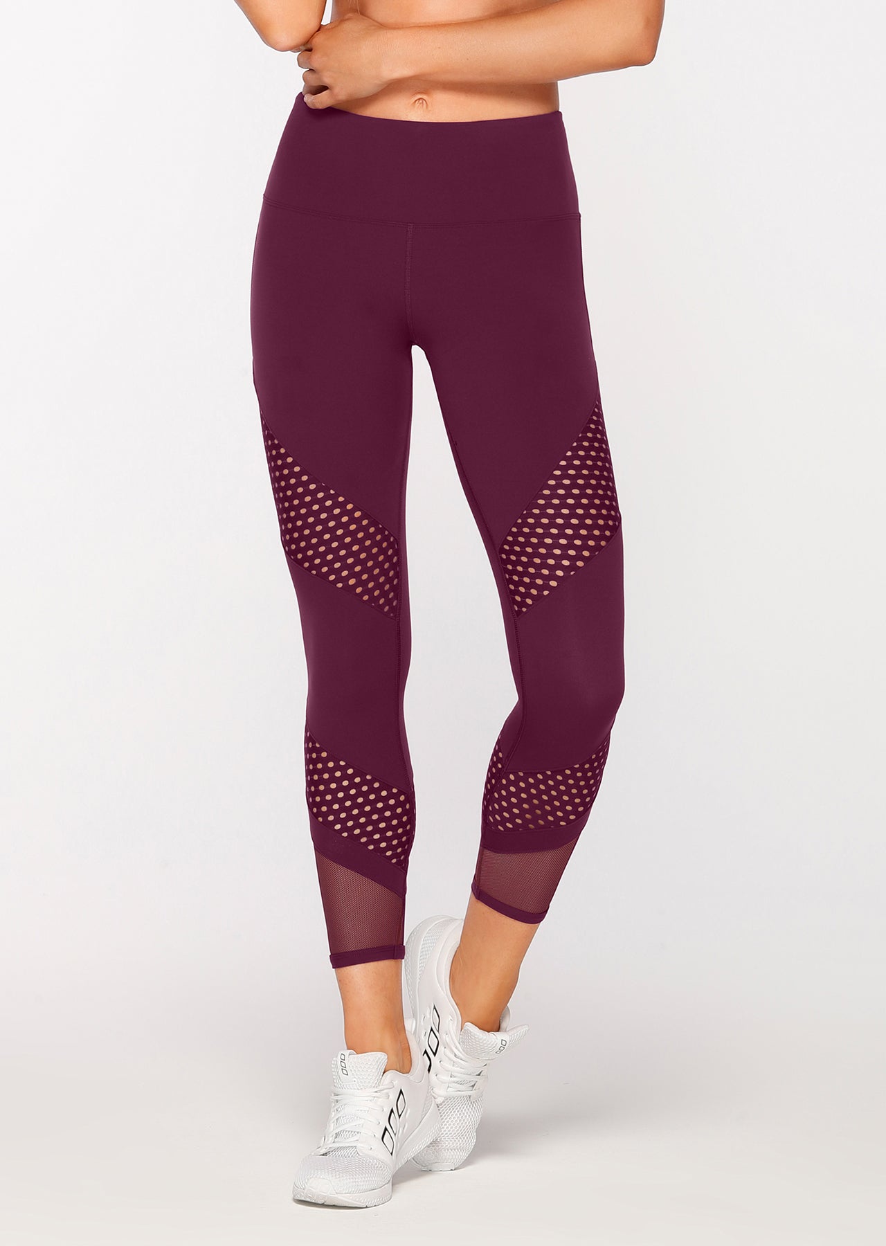 Lorna Jane Shimmer A/B Tight - Dark Grape