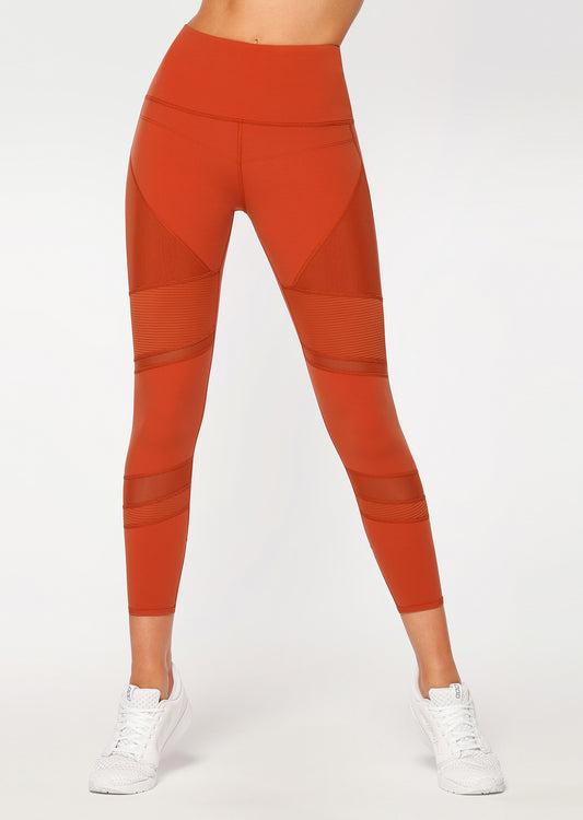 Lorna Jane Shine Ultimate A/B Tight - RUST