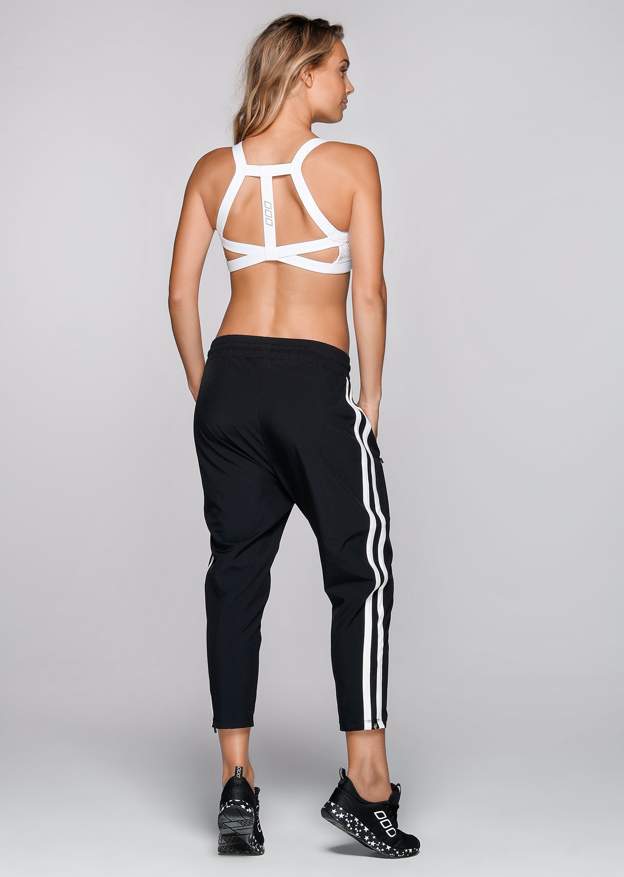 Lorna Jane Side Tracked Active Jogger - Black