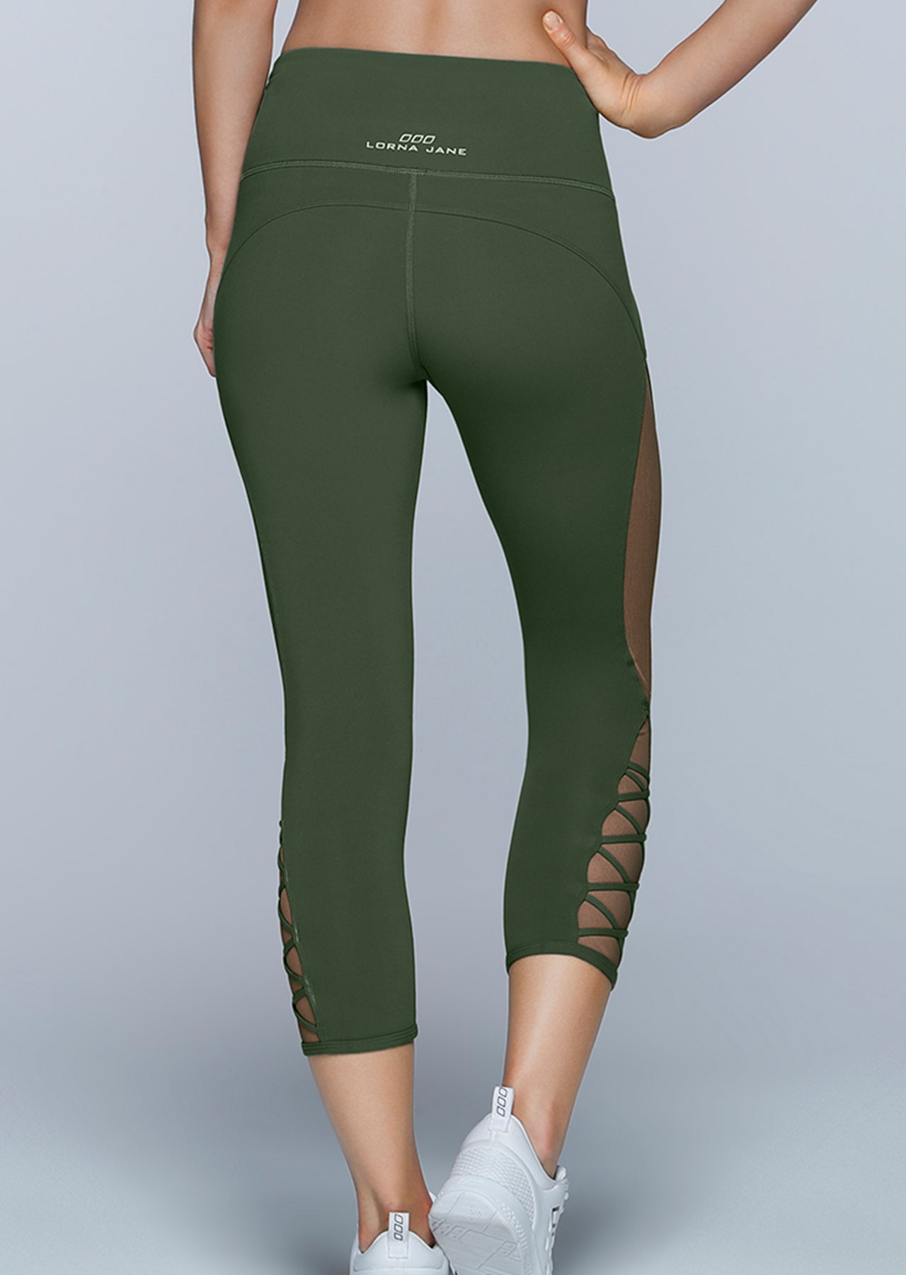 Lorna Jane Sienna Core 7/8 Tight - Light Khaki
