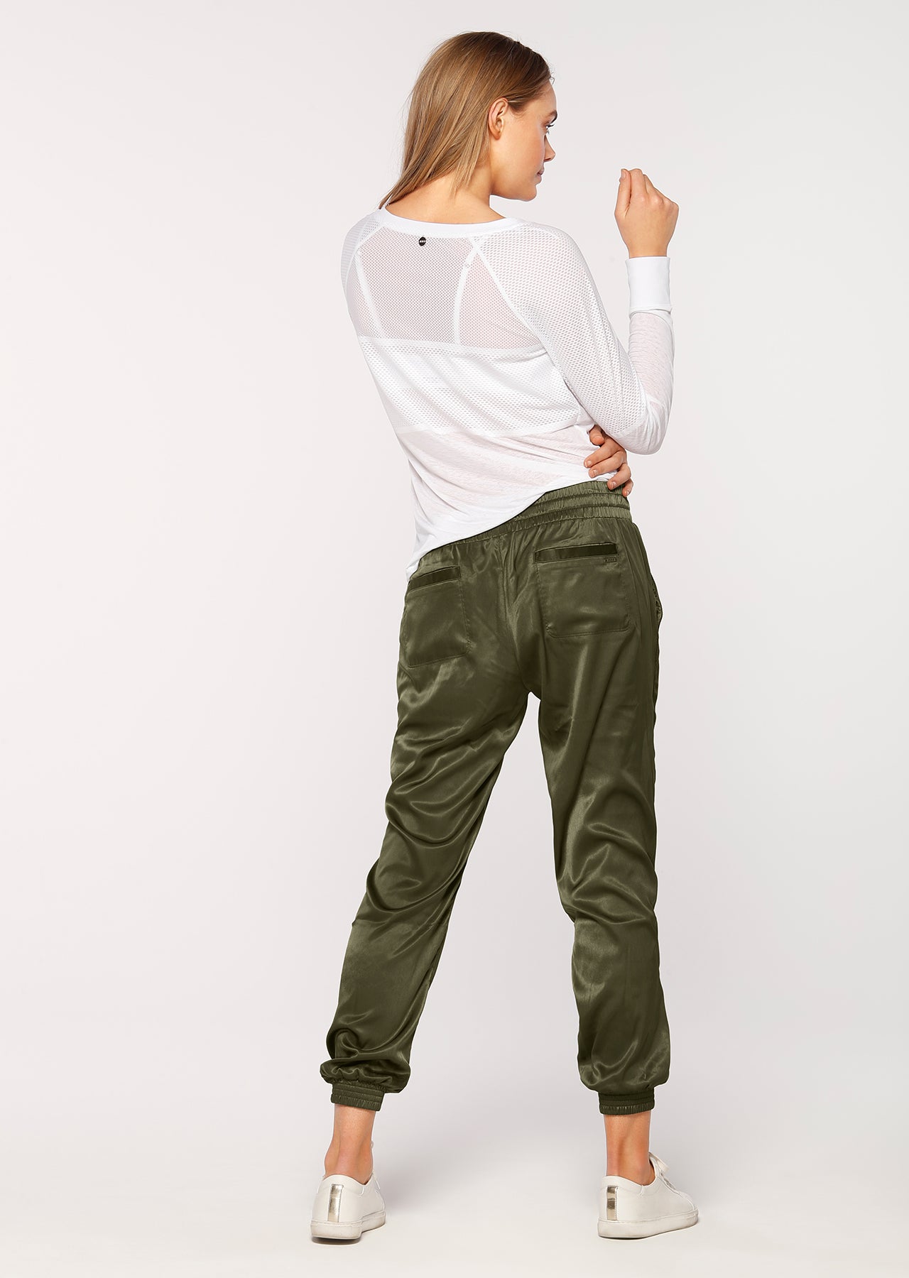 Lorna Jane Siren Casual F/L Pants - Safari