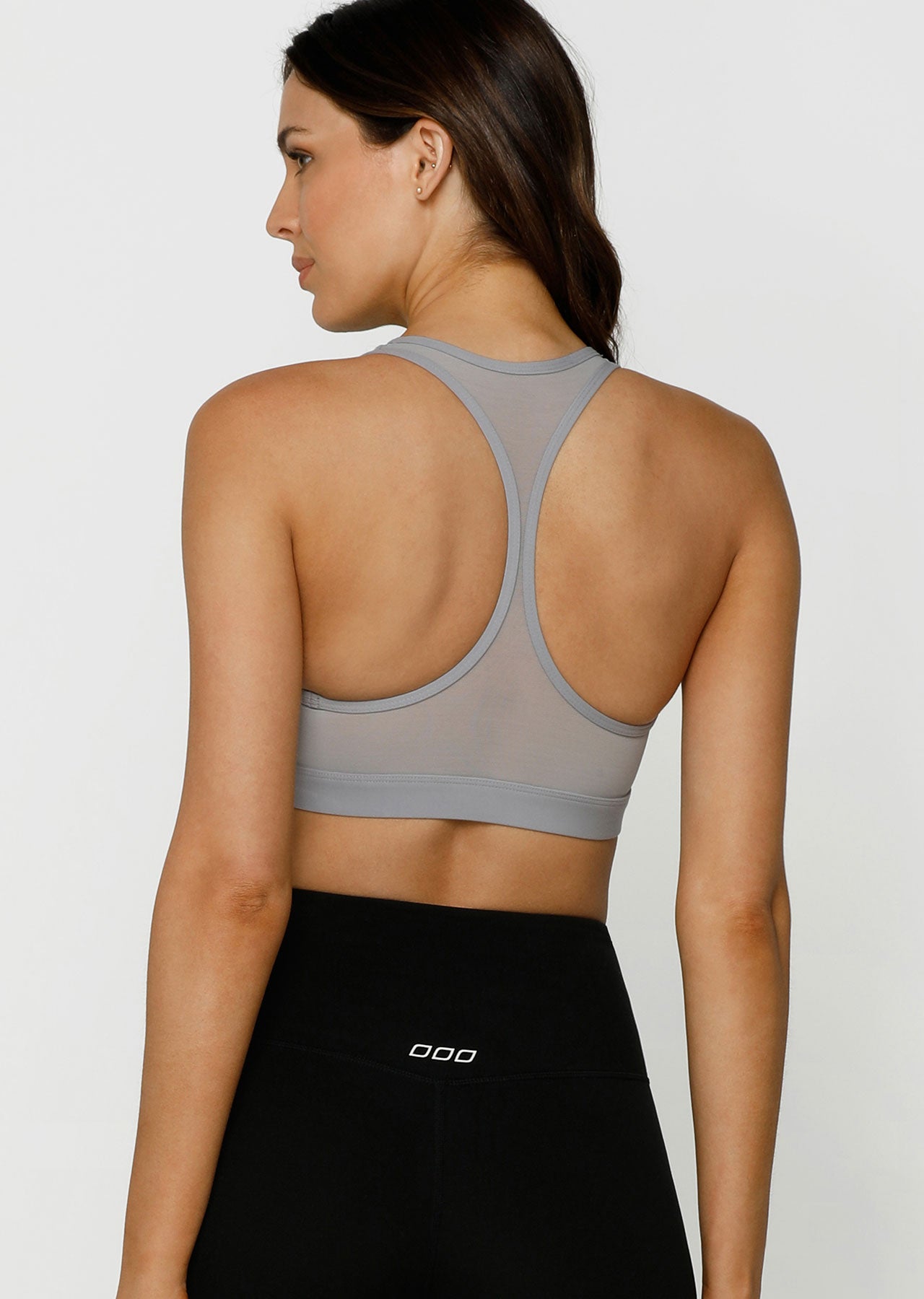 Lorna Jane Skinny Iconic Comfort Sports Bra - Nu Grey