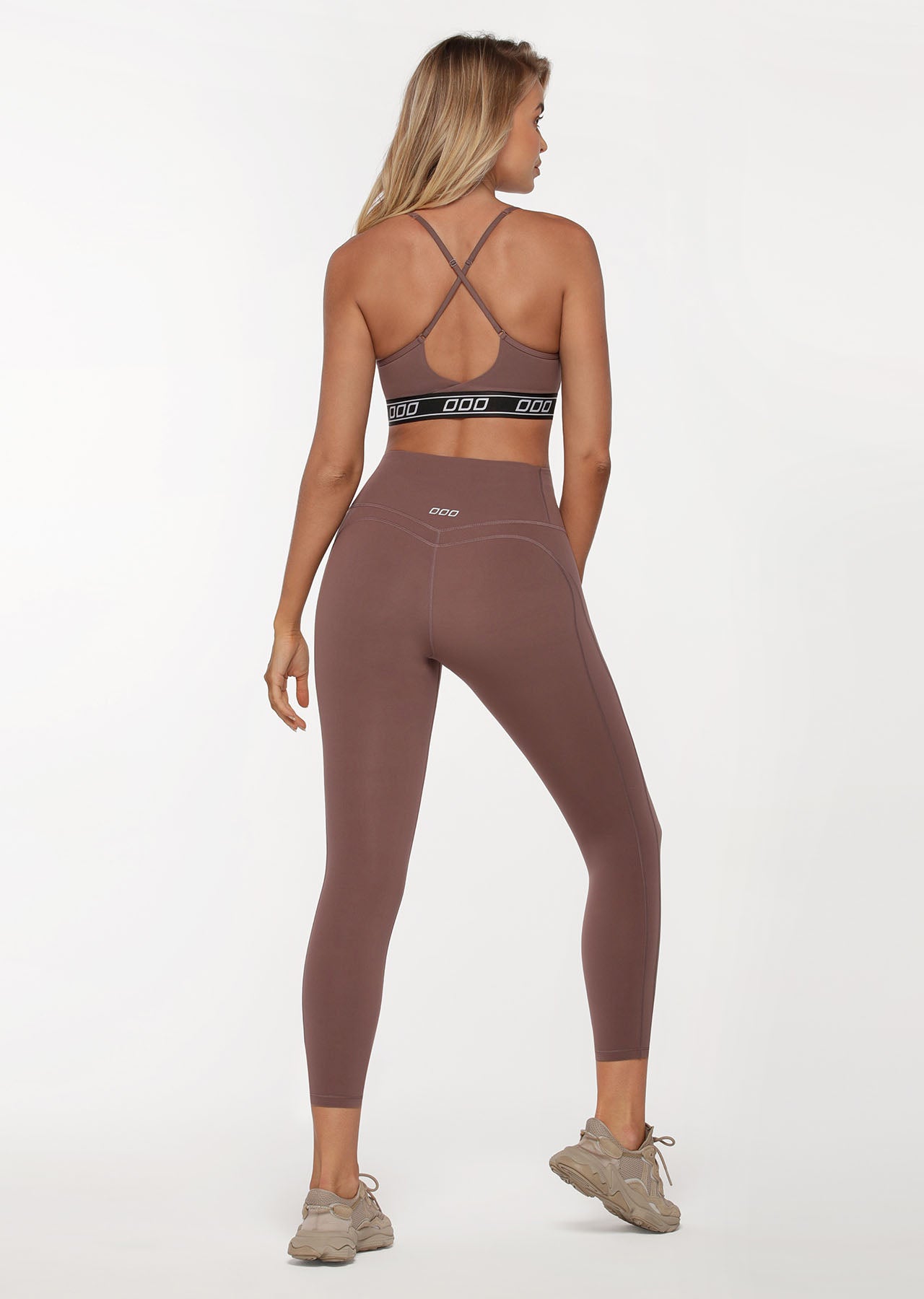 Lorna Jane Slam Dunk Sports Bra - Stone