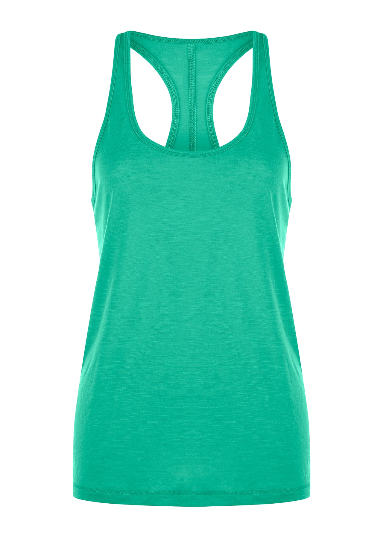 Lorna Jane Slouchy Gym Tank - Neon Jade