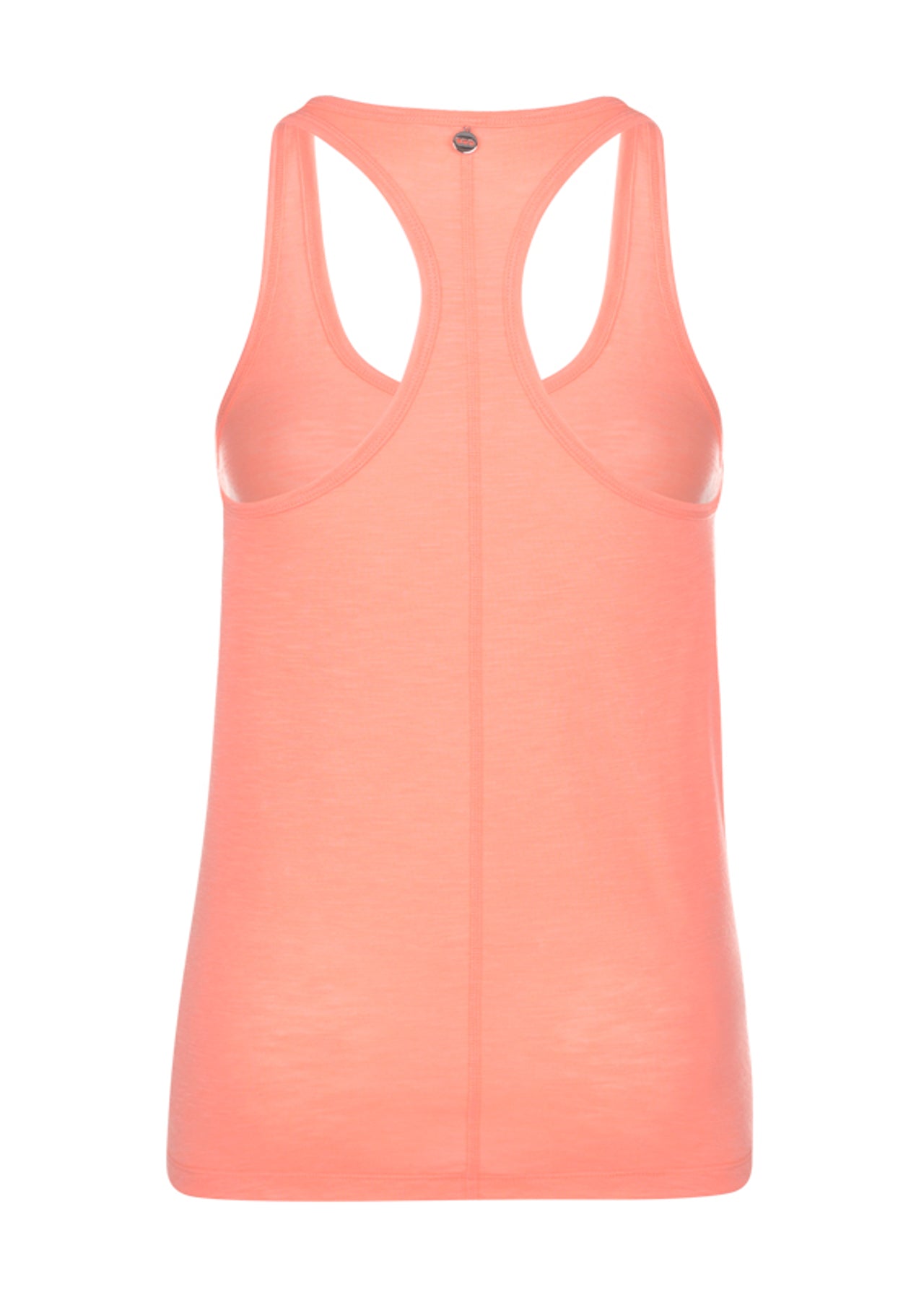 Lorna Jane Slouchy Gym Tank - Pale Neon Apricot
