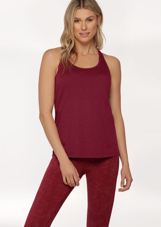 Lorna Jane Slouchy Gym Tank - Marrakesh